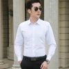 eg White Shirt Men's Long-sleeved Slim-fit Spring